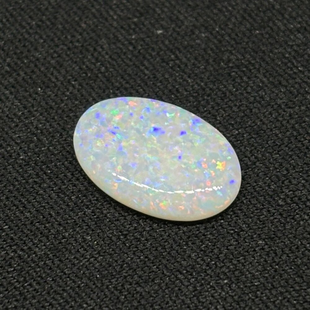 Magical Australian Lambina Opal With Bright Neon Colors